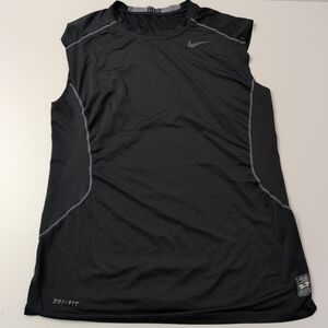 Nike Pro Combat Medium Black Tank Top Men
